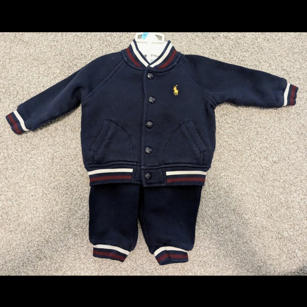 6M Ralph Lauren Jacket and Jogger Set
